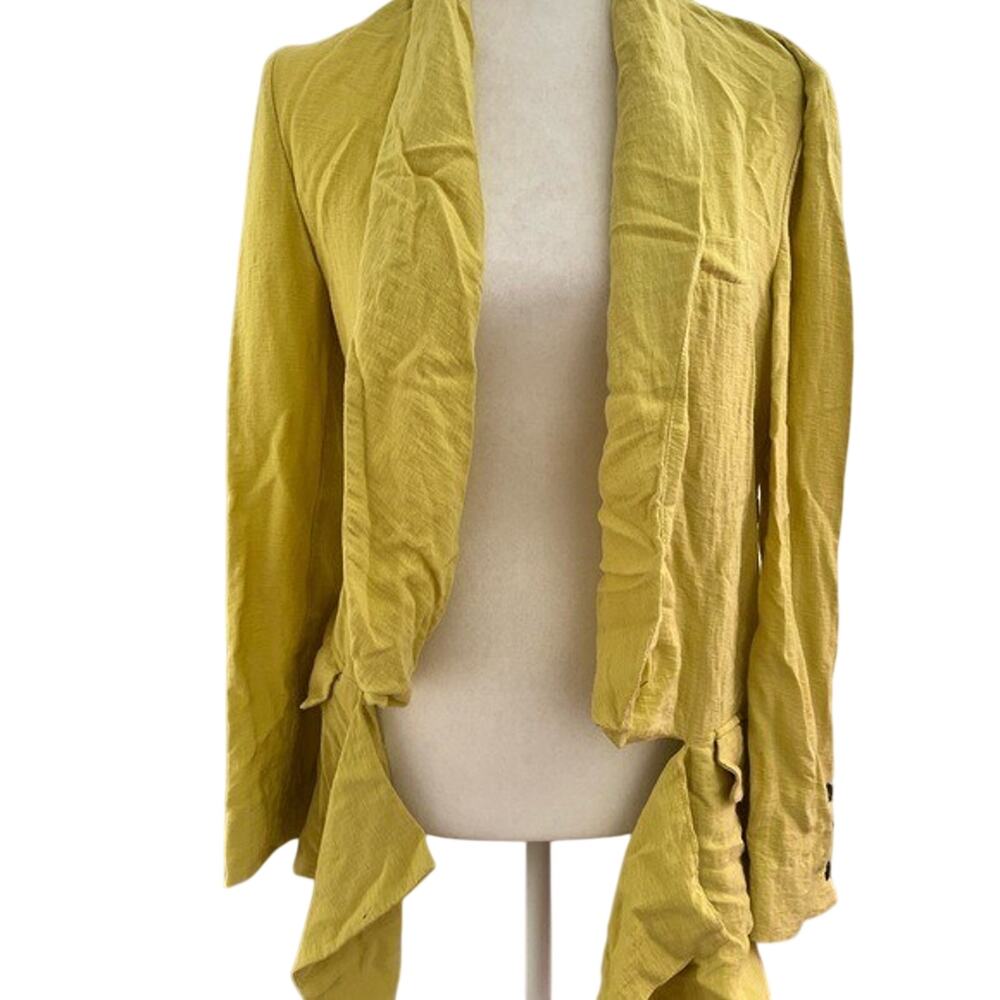W118 Walter‎ baker yellow blazer size medium A001602